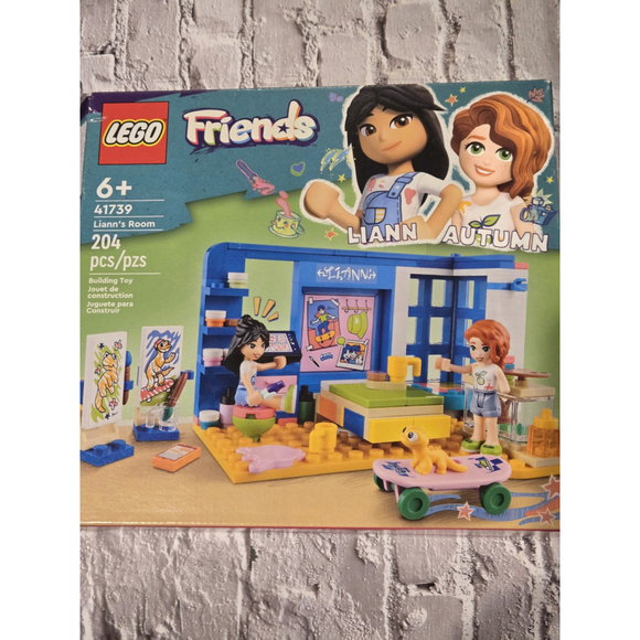 LEGO FRIENDS: Liann's Room (41739), Ages 6+, 204 Pieces, New - Picture 1 of 4